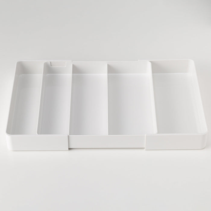 2 WAY EXTENSION CUTLERY TRAY WH N-BLANC