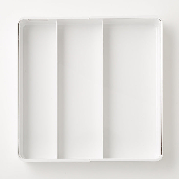2 WAY EXTENSION CUTLERY TRAY WH N-BLANC