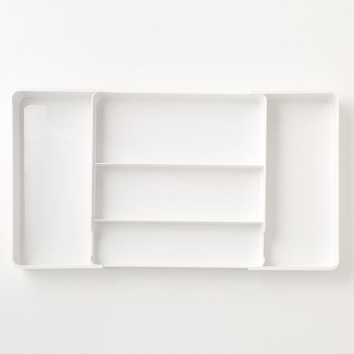 2 WAY EXTENSION CUTLERY TRAY WH N-BLANC