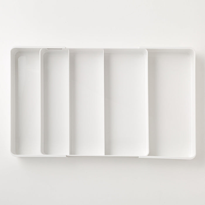 2 WAY EXTENSION CUTLERY TRAY WH N-BLANC