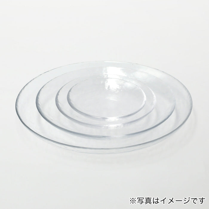GLASS PLATE 13CM