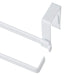 PAPER & TOWEL RACK FLAT WH