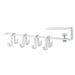 Cupboard ander kitchenhook FLAT WH
