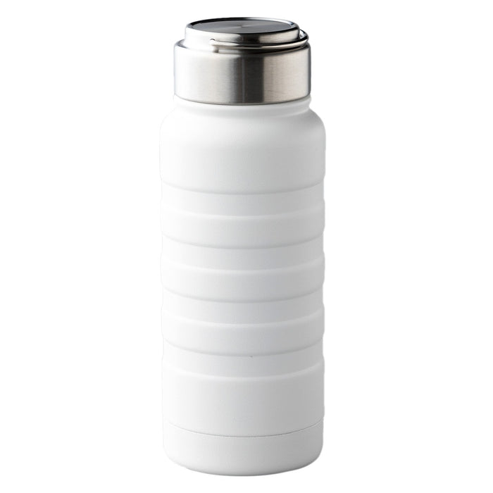 DOUBLE WALL WATER BOTTLE 530ML WH