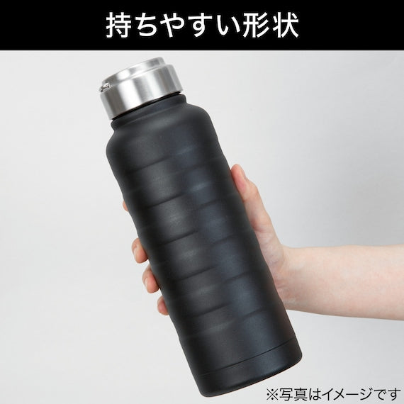 DOUBLE WALL WATER BOTTLE 940ML BK