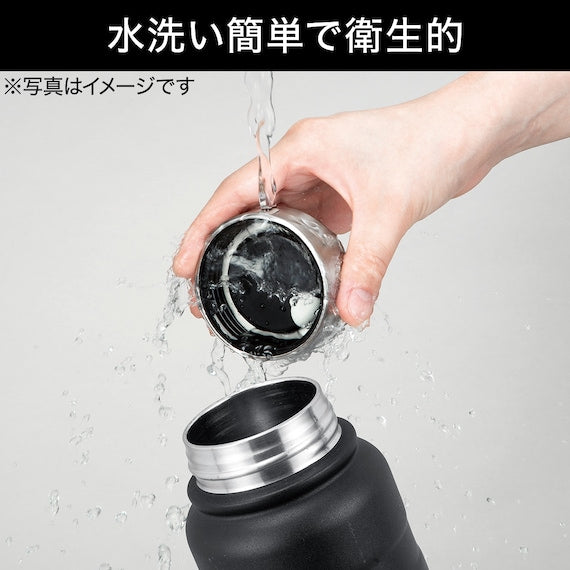 DOUBLE WALL WATER BOTTLE 940ML BK